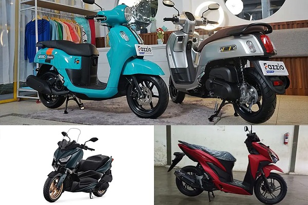 Yamaha Fazzio dan Honda Vario 160