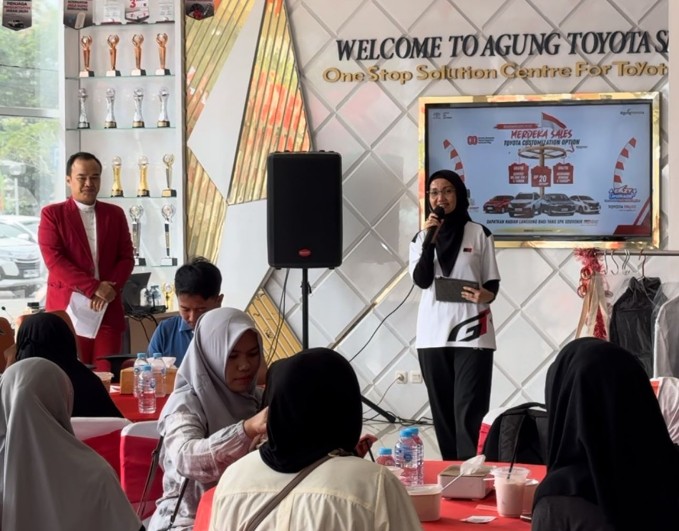 Agung Toyota SM Amin Meriahkan Kemerdekaan dengan Program Merdeka Sales & Pengenalan Produk TCO