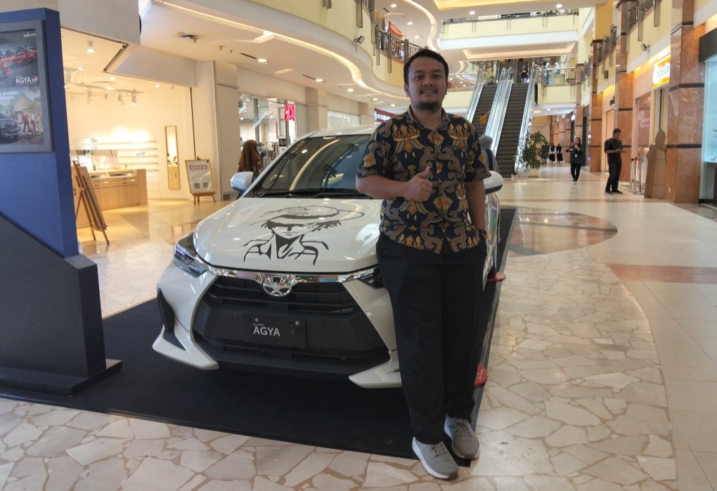 Agung Toyota Arengka kembali menggelar pameran otomotif di Mal SKA Pekanbaru (foto/dini)