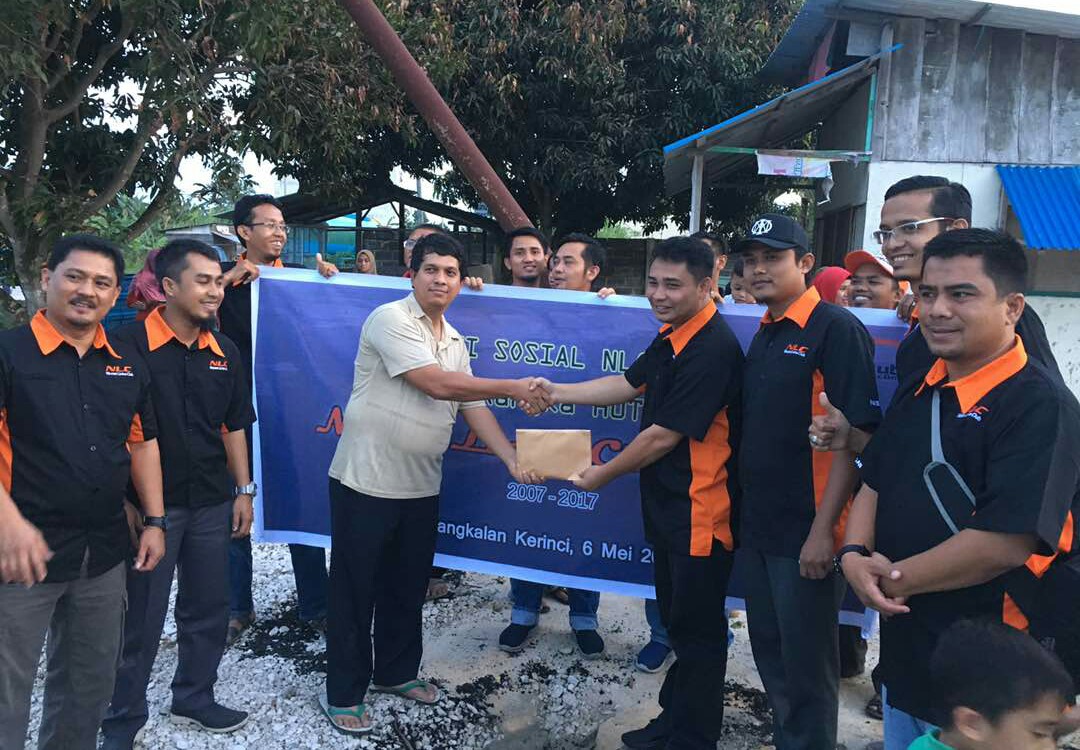 NLC Riau Bantu Kebakaran Pondok Tahfidz Pangkalan Kerinci
