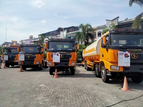 Truk Shacman X 3000 resmi meluncur di Pekanbaru, Riau (foto/int)