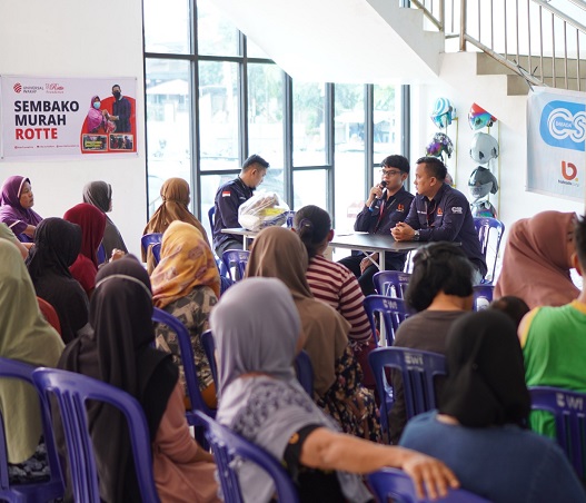 Semarak Ramadhan 1446 H, Rotte kembali menggelar program sembako murah.