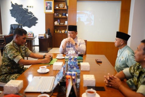 Jelang HUT ke-81 RI, Pemprov Riau matangkan upacara penurunan bendera (foto/int)