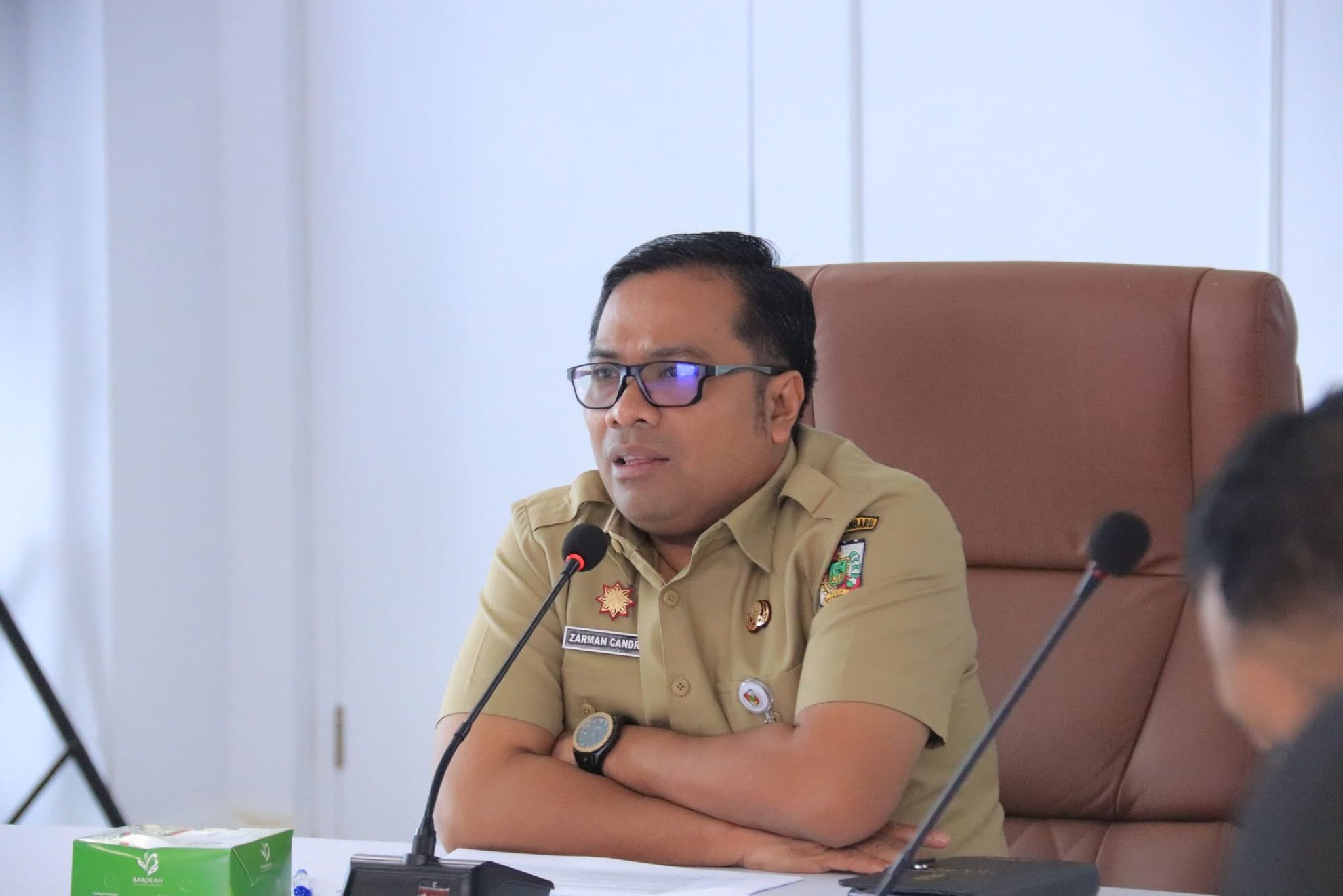 Plh Sekretaris Daerah Kota Pekanbaru, Zarman Candra (foto/int)