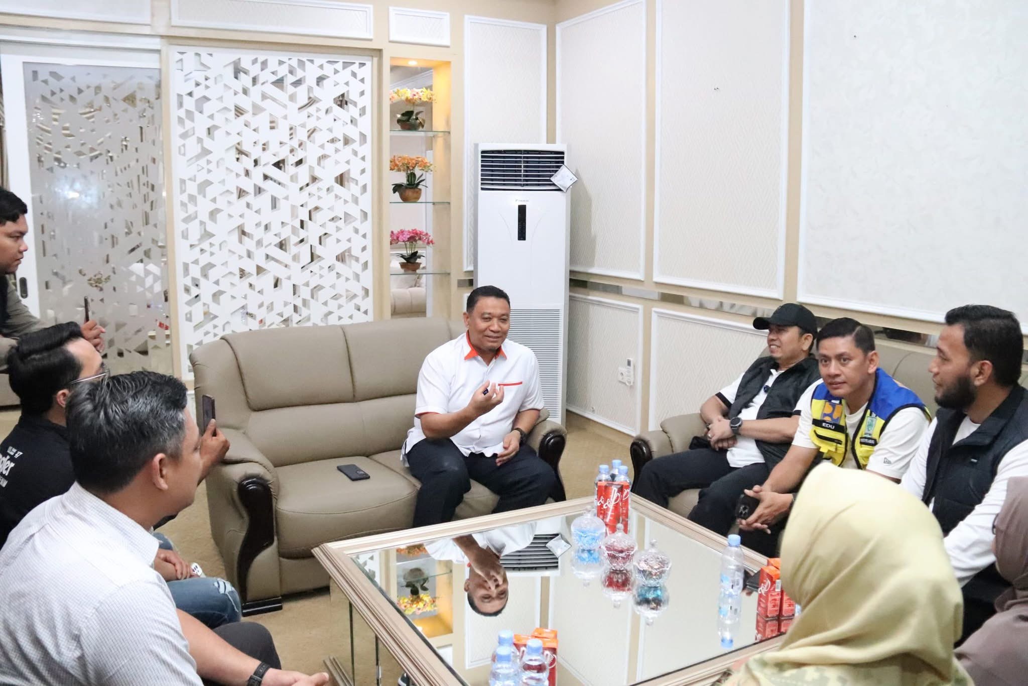 Wawako Pekanbaru, Markarius Anwar ungkap rencana sistem penetapan tarif parkir baru (foto/int)