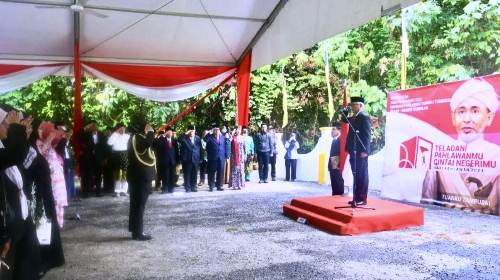 Peringatan Hari Pahlawan Nasional Indonesia 2024 di Sungai Sembilan, Malaysia.(foto: istimewa)