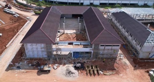 Bangunan Sekolah Rakyat mencapai 62 persen, Kementerian PU kejar tahun ajaran baru beroperasi (foto/riaupos)