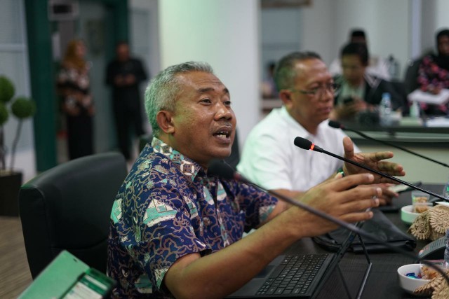 Kepala LLDIKTI Wilayah X Prof Herri bersama Rektor UIR Prof Syafrinaldi, APTISI Riau dan Pimpinan Perguruan Tinggi dalam Sosialisasi Kebijakan Kampus Merdeka pada Jum