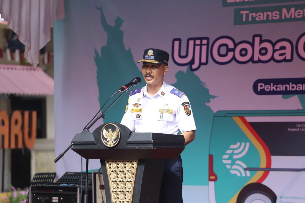 Kadishub Pekanbaru, Yuliarso muncul ke publik usai namanya disebut KPK dalam kasus dugaan korupsi Pj Walikota Risnandar dan Sekda Indra Pomi (foto/dini)