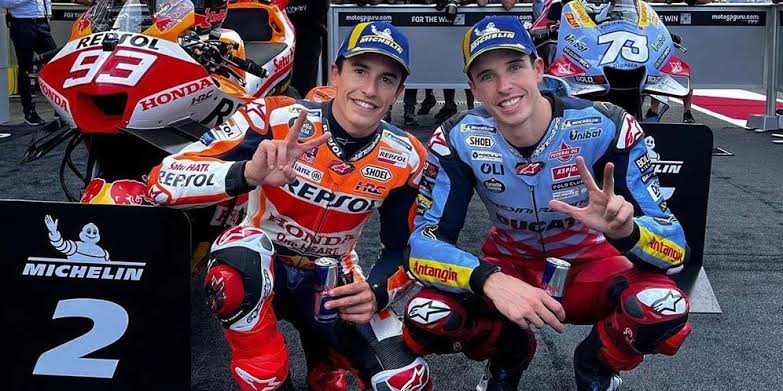 Marc Marquez dan Alex Marquez.(foto: int)