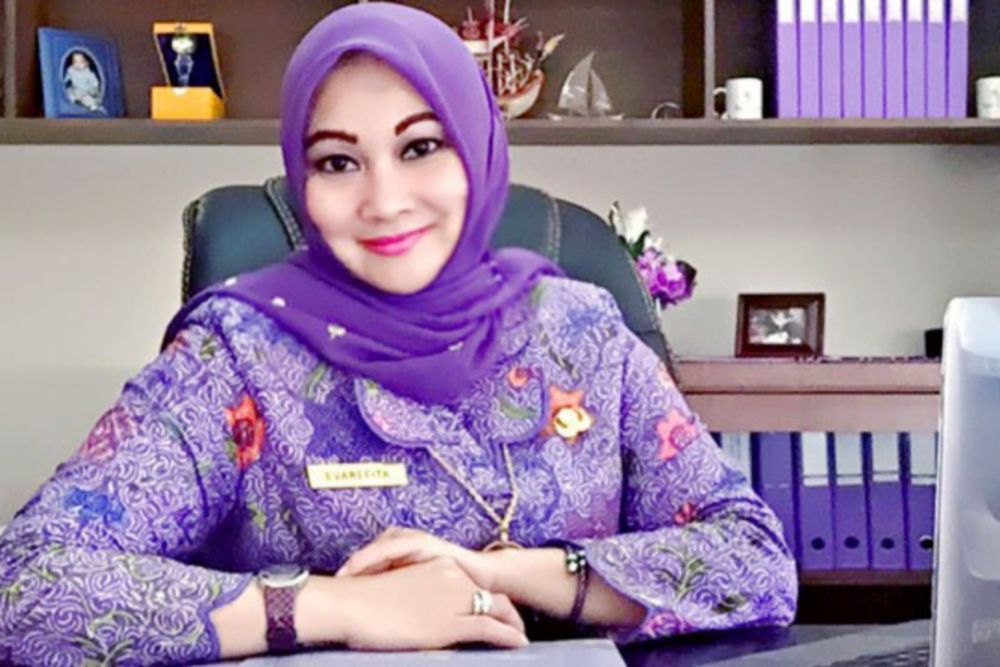 Kepala Bapenda Riau, Eva Refita.(foto: mcr)