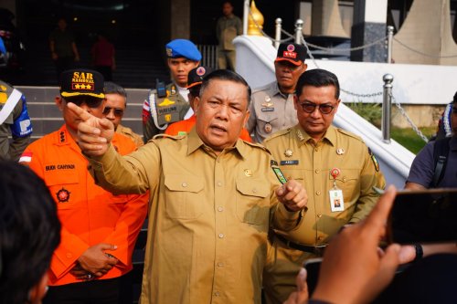 Plt Gubernur Riau, SF Hariyanto tambah personel padamkan Karhutla Kerumutan, Pelalawan (foto/int)