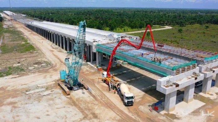 Ilustrasi proyek Tol Lingkar Pekanbaru, pengendara diimbau hindari KM 17 di jam tertentu (foto/ist)
 