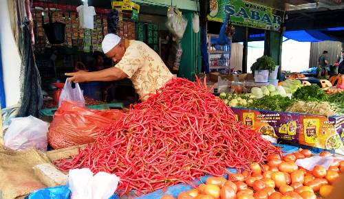 Harga cabai di Inhu.(ilustrasi/int)