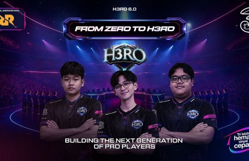 H3RO Esports Tri buka jalan gamer Indonesia ke dunia.(foto: istimewa)