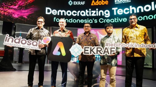Kemenekraf, Indosat, dan Adobe dorong ekonomi kreatif di Indonesia (foto/ist)