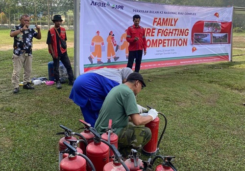 Beragam kegiatan digelar di Riau Kompleks dalam memeriahkan Peringatan Bulan K3 Nasional 2025 (foto/ist)