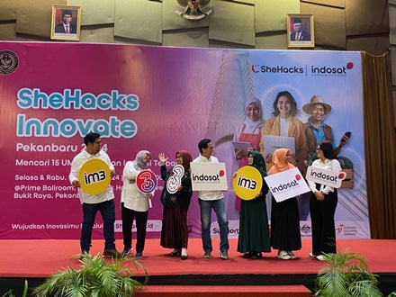 Kegiatan Indosat SheHacks Innovate di Pekanbaru.(foto: sri/halloriau.com)