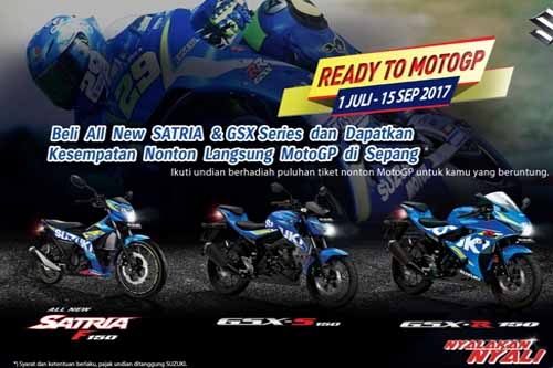 Suzuki Cari 70 Konsumen untuk Ikut Nonton MotoGP Langsung