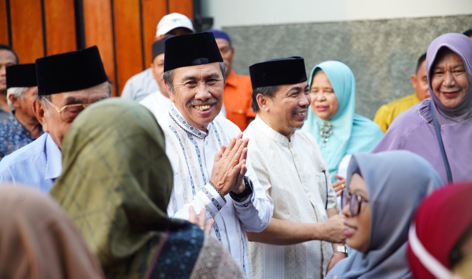 Pasangan calon Gubernur Riau dan Wakil Gubernur Riau, Syamsuar-Mawardi. 