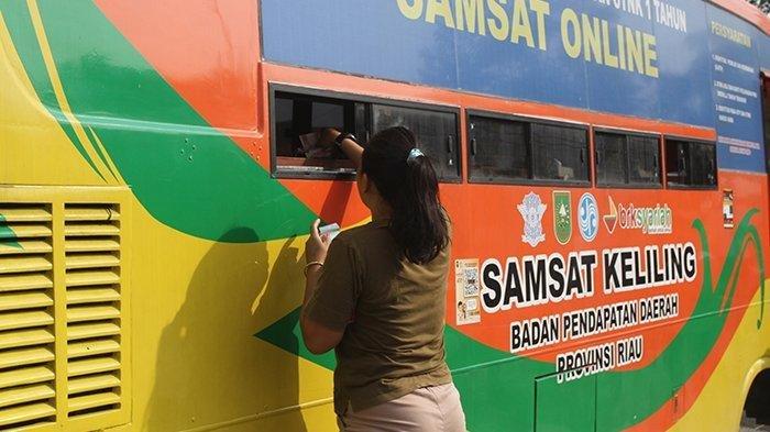 Ilustrasi ada dua lokasi Samsat Keliling Pekanbaru untuk bayar pajak kendaraan (foto/tribunpku)