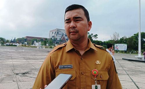 Kadisnakertrans Riau, Boby Rachmat.(foto: int)