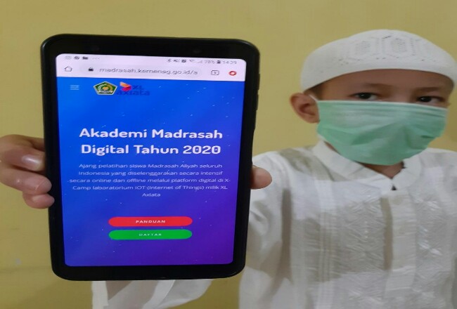 XL Axiata meluncurkan program terbaru, yaitu Akademi Madrasah Digital (AMD) 2020. 