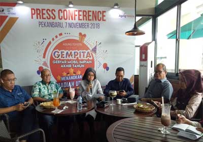Agung Toyota Riau Gelar Event Toyota Shocking Sale