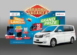 Beli Mobil Toyota Berhadiah Motor dan NAV1