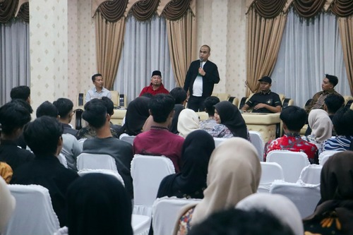 BEM SRI X mengadakan musyawarah daerah yang digelar di Universitas Muhammadiyah Riau. (Foto: Sri Wahyuni)