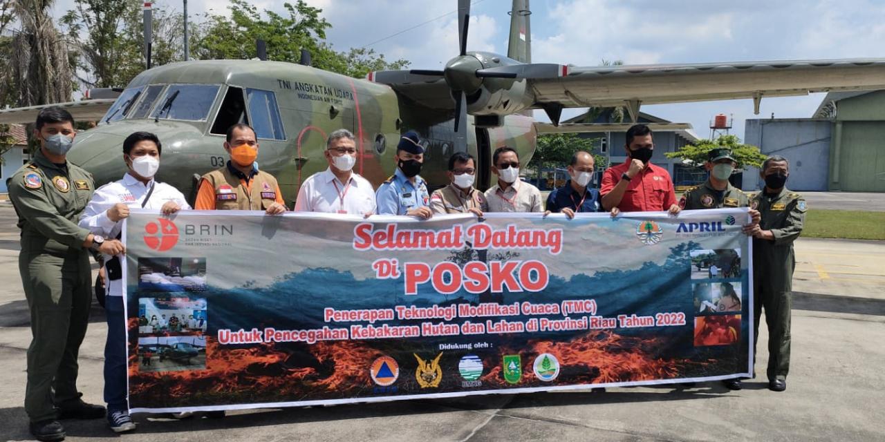 Dalam rangka pengendalian karhutla pada saat libur Lebaran, KLHK menempatkan satu unit helikopter Bell Seri 412-EP di  Riau.