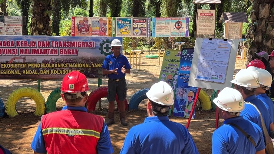 Perkebunan Sinar Mas melaksanakan rangkaian kegiatan Bulan K3 Nasional. foto IST
