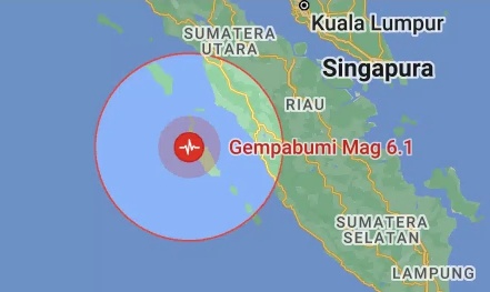 BMKG melaporkan terjadi gempa Mentawai (foto/int)