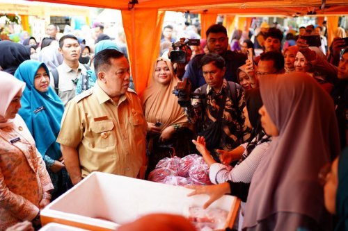 Ilustrasi Operasi Pasar Murah Riau pekan ini dipusatkan di Pekanbaru (foto/int)
