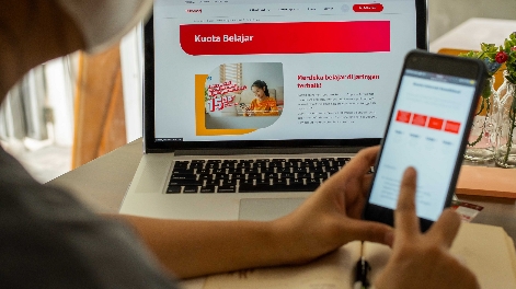 Telkomsel mendukung dan memastikan kelancaran penyaluran Program Bantuan Kuota Internet dari Kemendikbudristek.