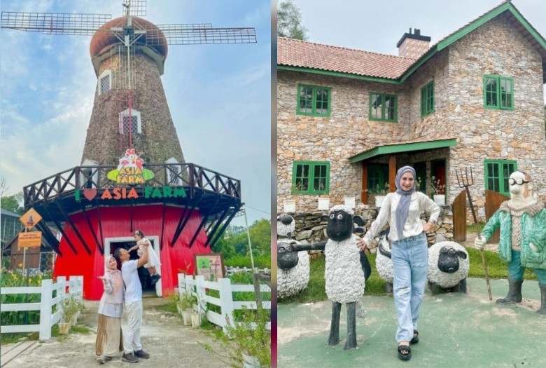 Asia Farm Hayday tempat wisata Pekanbaru favorit anak-anak (foto/IG Asiafarm)