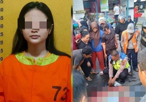 Mahasiswi cantik tersangka kecelakaan maut di Pekanbaru tak mengakui konsumsi sabu (foto/int)