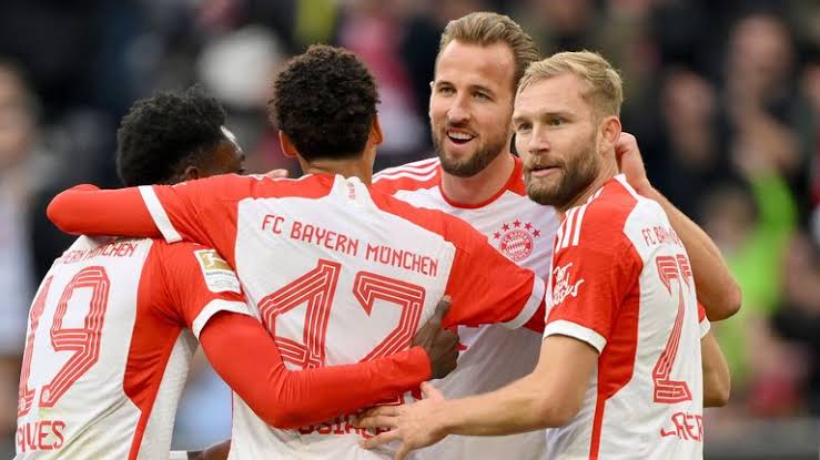 Pemain Bayern Muncih saat laga melawan Darmstadt.(foto: int)