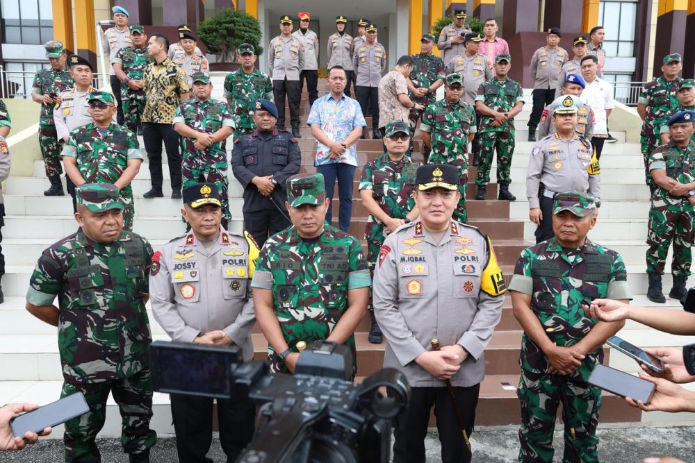 Panglima Kodam I/Bukit Barisan, Mayjen TNI Rio Ferdianto perdana berkunjung ke Riau (foto/int)