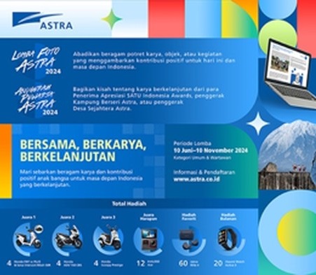 Lomba foto Astra dan anugerah pewarta Astra 2024.