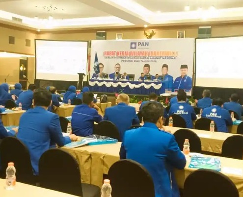 Rapat Kerja Wilayah (Rakerwil) I Partai Amanat Nasional (PAN) Provinsi Riau.