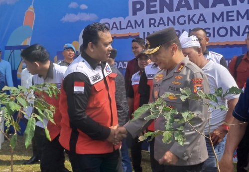 Korwil KSBSI Riau, Juandy Hutauruk sambut baik promosi Herry Heryawan sebagai Kabaharkam Polri (foto/riki)