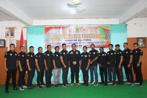 Pengurus PBFI Riau dan Rohil foto bersama