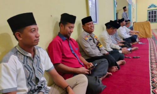 Jelang Pemilu 2024, Polsek Tenayan Raya ajak masyarakat jaga Kamtibmas.(foto: istimewa)