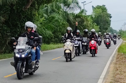 Tips touring Capella Honda Riau.(foto: istimewa)