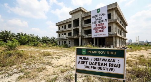 DPRD Riau sentil Pemprov soal aset daerah yang tak bertuan.(ilustrasi/AI/halloriau.com)