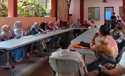 MKKS SMK Swasta Riau mengeluhkan kondisi sekolah swasta yang semakin terpuruk pada penerimaan murid baru (foto/tribunpku)