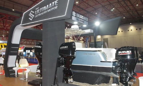 Booth Suzuki marine di IIMS 2023.(foto: istimewa)