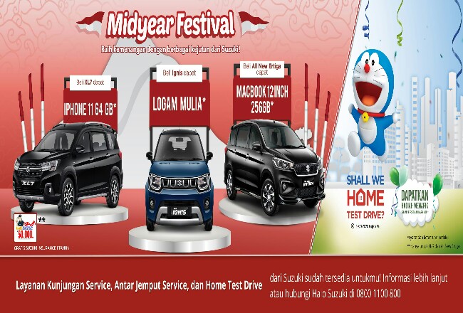 Rayakan Kemerdekaan RI, Suzuki Jor-joran Berikan Banyak Promo