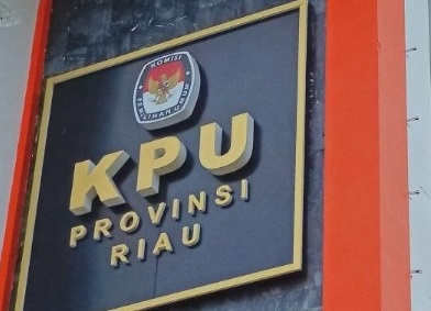 Gedung KPU Riau.